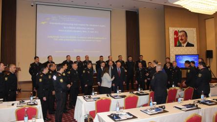 Azerbaijan Council of Europe training session for temporary detention centre officials: “Standards processing and respect for detainee’s rights, for a better detention service”