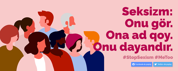 Brochure on sexism available in Azerbaijani