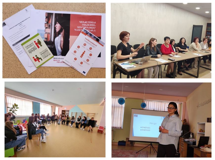 Armenian civil society communication and advocacy campaigns on the Council of Europe Convention on preventing and combating violence against women and domestic violence