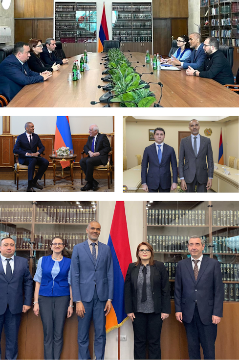 Head of the Council of Europe Office in Yerevan continues series of courtesy meetings