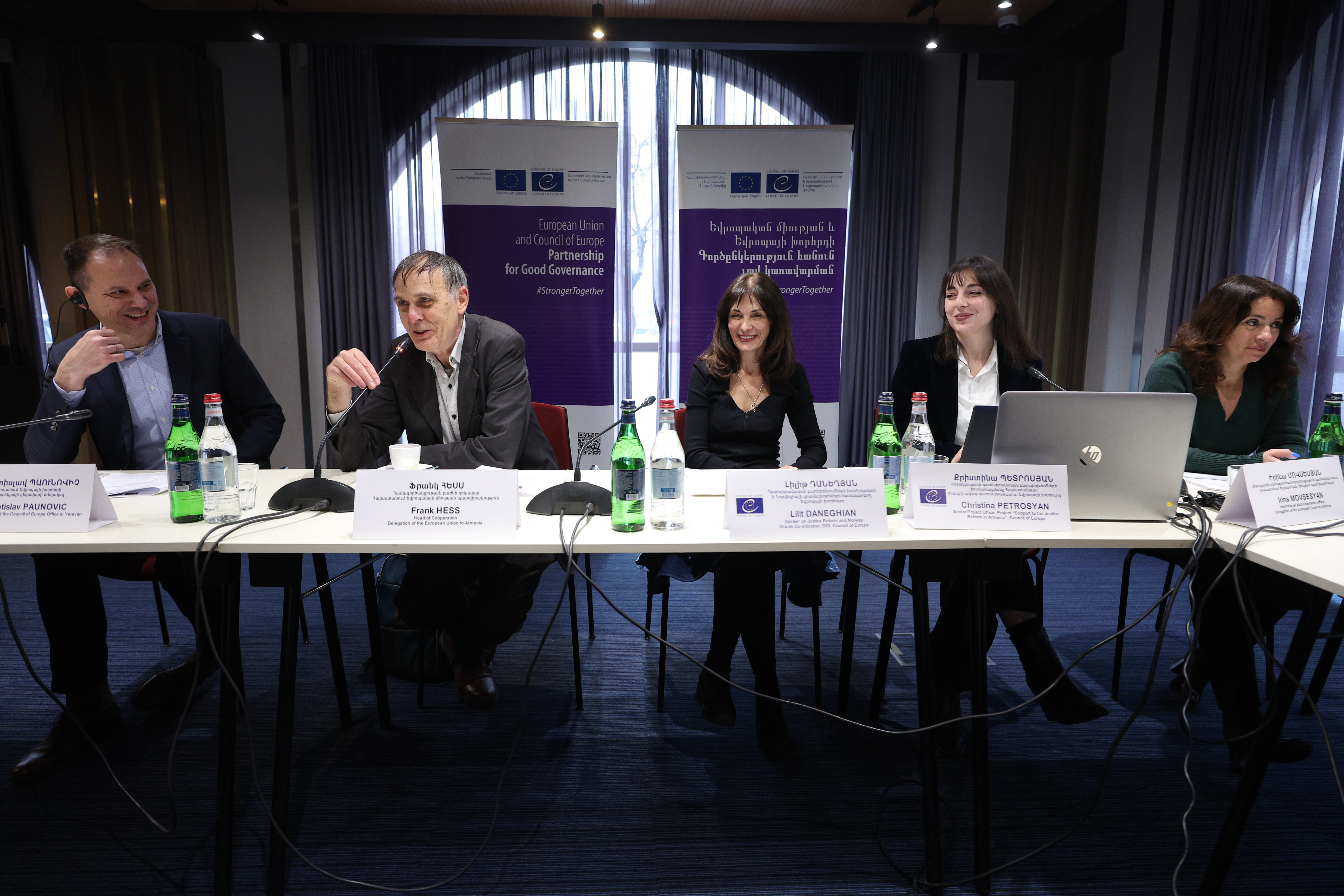 Participants at the final event of the project