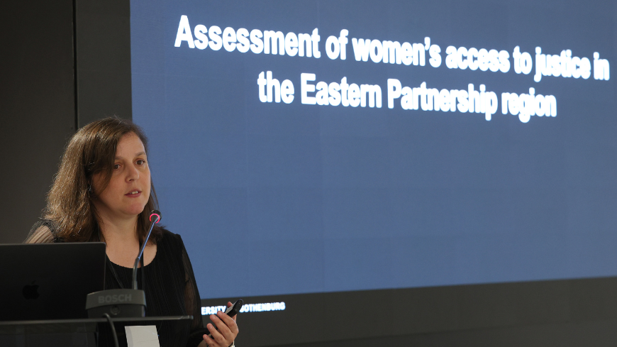 Armenian stakeholders discuss ways to close gender data gaps in access to justice for women