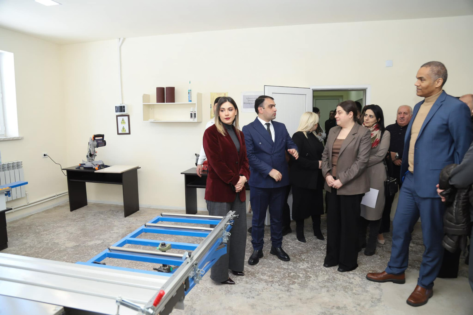 Crafting new beginnings for inmates: a woodworking centre opens in Sevan prison in Armenia