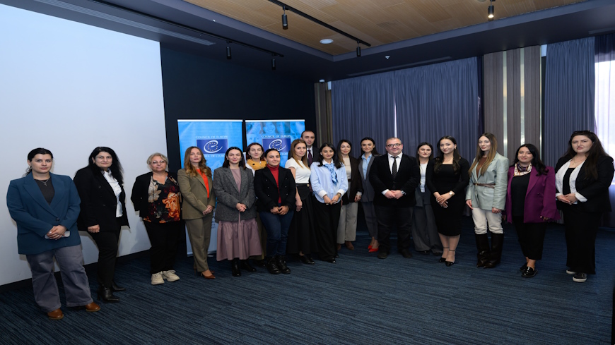 Council of Europe strengthens Armenian professionals’ knowledge and skills to combat sexual violence against children marking the Day on the Protection of Children against Sexual Exploitation and Sexual Abuse
