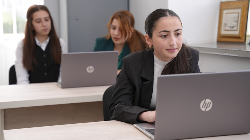 Empowering refugee women in Armenia