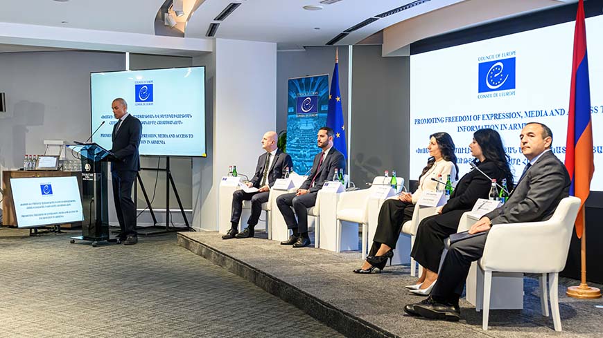 Strengthening media freedom in Armenia: launch of the new Council of Europe project