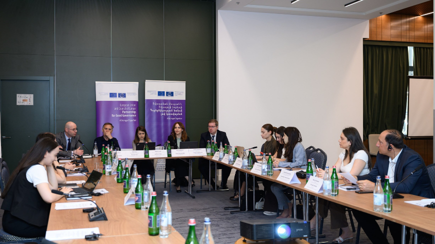 Touching base with Armenian partners on addressing discrimination and combating hate speech