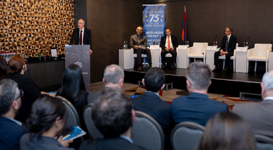 Launch of the Council of Europe package of measures in response to the refugee influx in Armenia