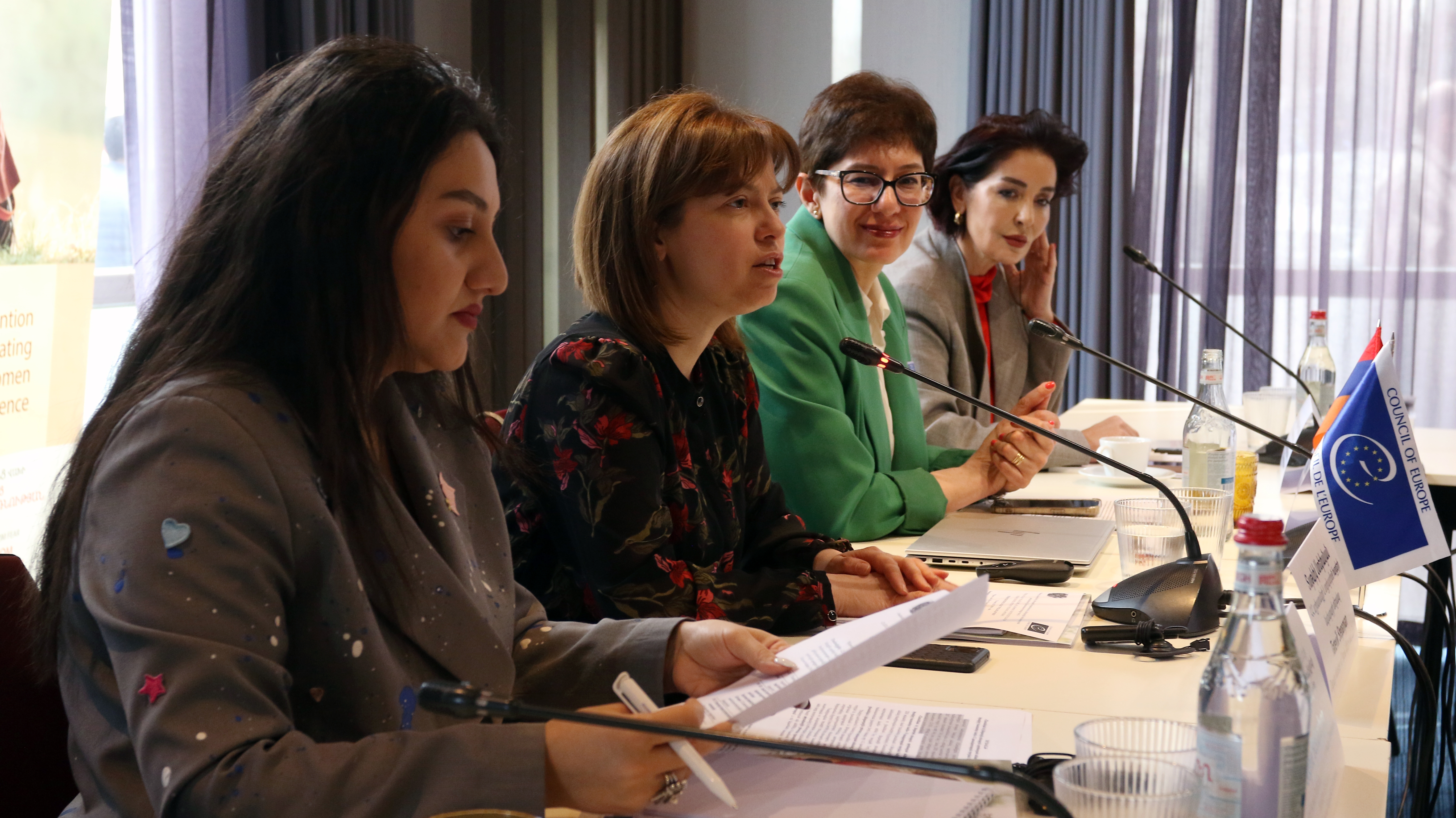 Interagency roundtable discussion on domestic violence perpetrators’ programme in Armenia