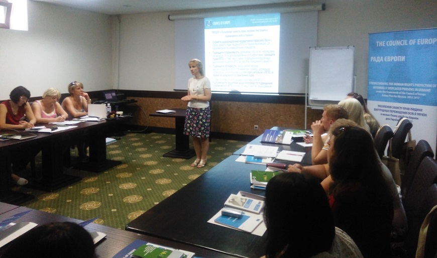 Training “Preventing burnouts of professionals working with IDPs and affected population” was successfully held in Luhansk region