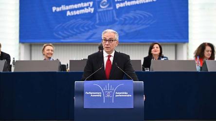 Theodoros Rousopoulos elected PACE President