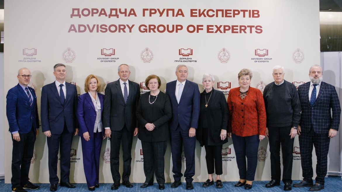 The Advisory Group of Experts is ready to assess the moral qualities and professional competences of candidate judges of the Constitutional Court of Ukraine