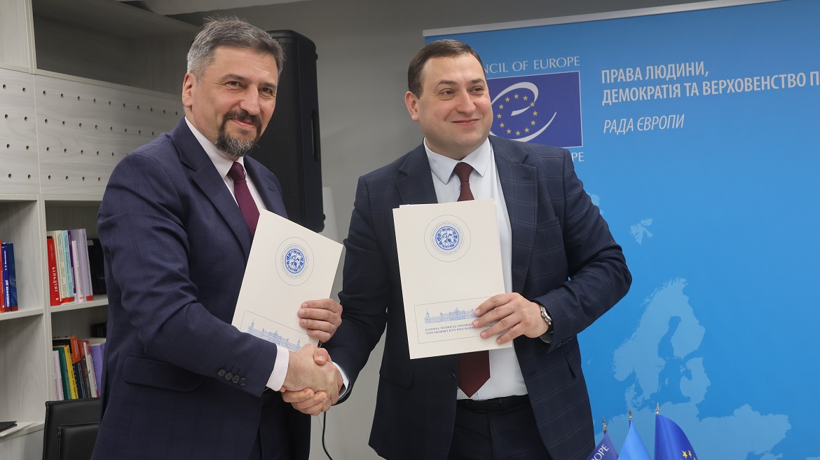 Council of Europe Office in Ukraine and Igor Sikorsky Kyiv Polytechnic ...