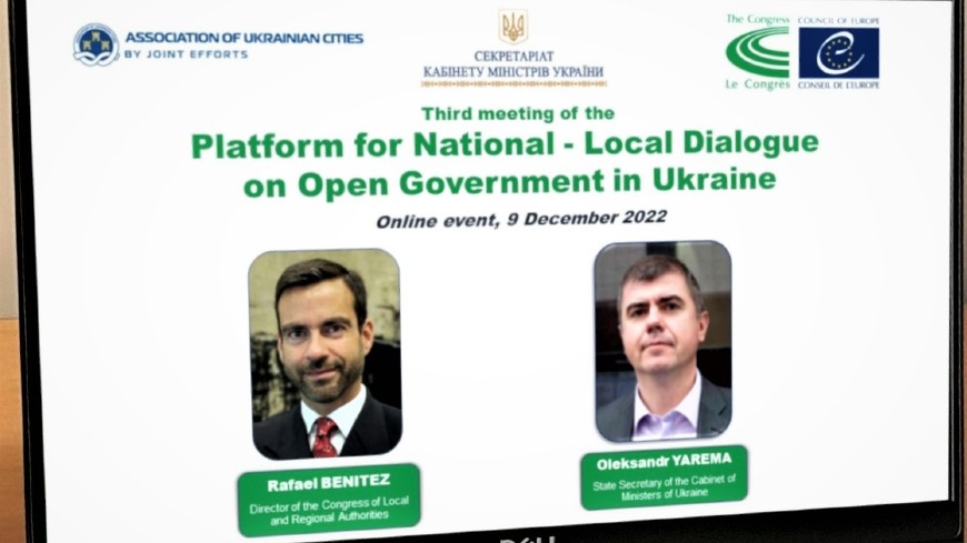 Ukraine: multi-level dialogue on open government for co-creation in recovery responses