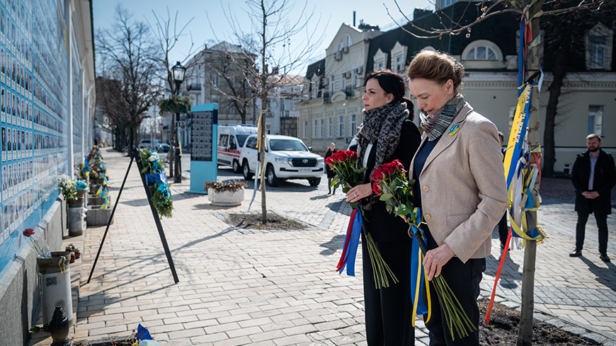 Голова Комітету міністрів і Генеральна секретарка Ради Європи відвідали Україну