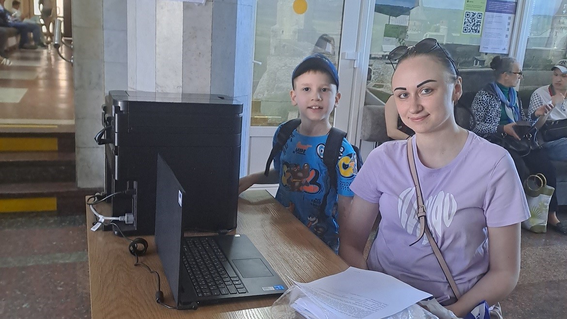 Техніка від Ради Європи допомогла покращити доступ ВПО до послуг у чотирьох областях