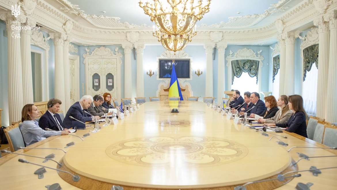 The Supreme Court welcomed a high-level delegation of the European Court of Human Rights led by its President, Mattias Guyomar