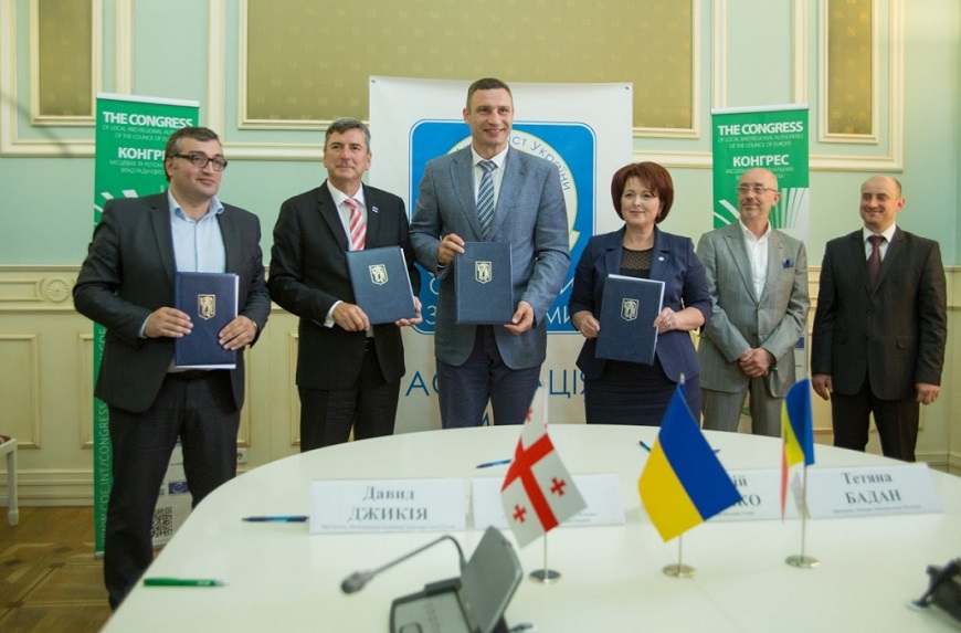 National associations of local authorities in Georgia, Moldova and Ukraine strengthen their co-operation