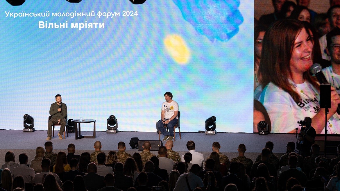 Free to Dream: International Youth Day in Ukraine with the President