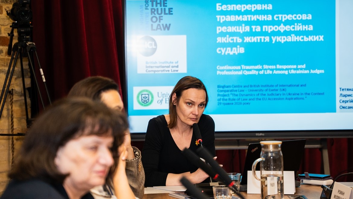 Як покращити стресове реагування та професійну якість життя українських суддів у часи полікризи: презентовано дослідження
