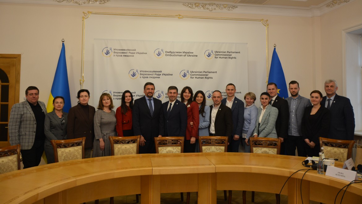 Рада Європи готова продовжувати сприяти роботі Офісу Уповноваженого Верховної Ради з прав людини в Україні