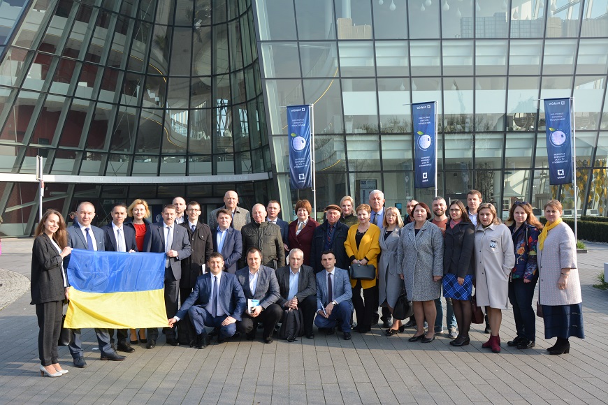 5th European Congress of Local Governments: visit of the Ukrainian delegation