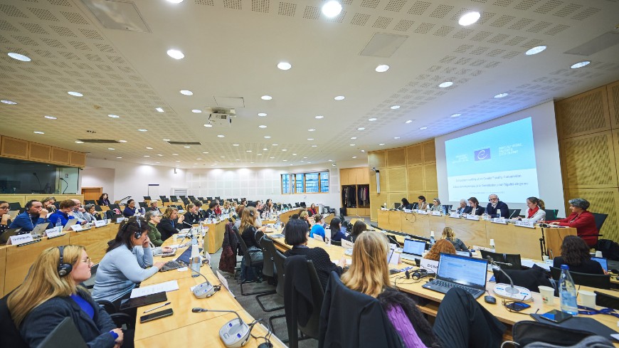 Комісія з питань ґендерної рівності схвалила проєкт Стратегії ґендерної рівності Ради Європи на 2024-2029 роки
