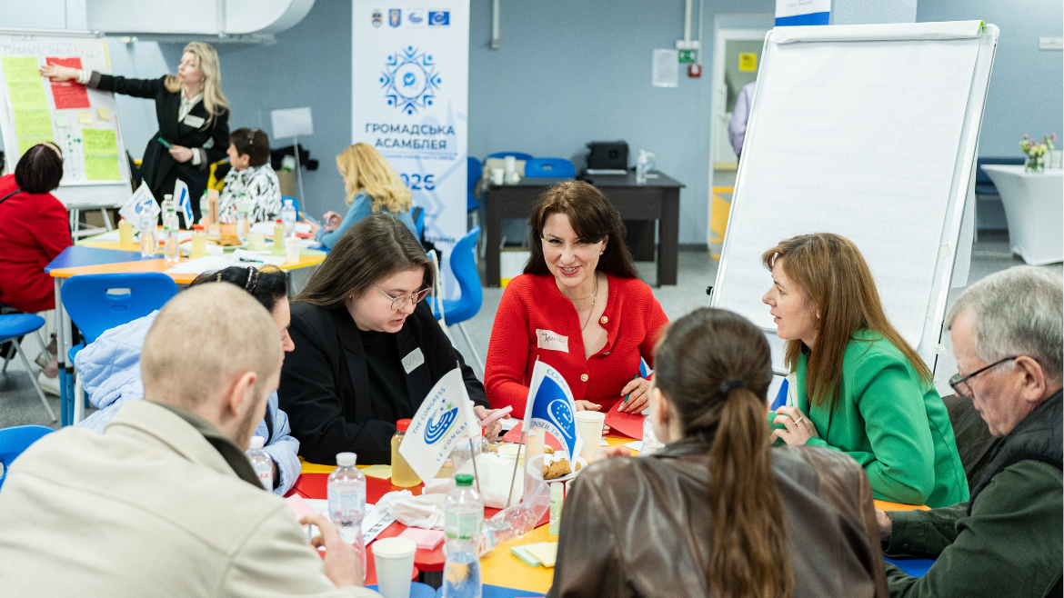 Midway point of the citizens’ assembly in Kyiv: Obolon residents move to developing solutions to support veterans and their families