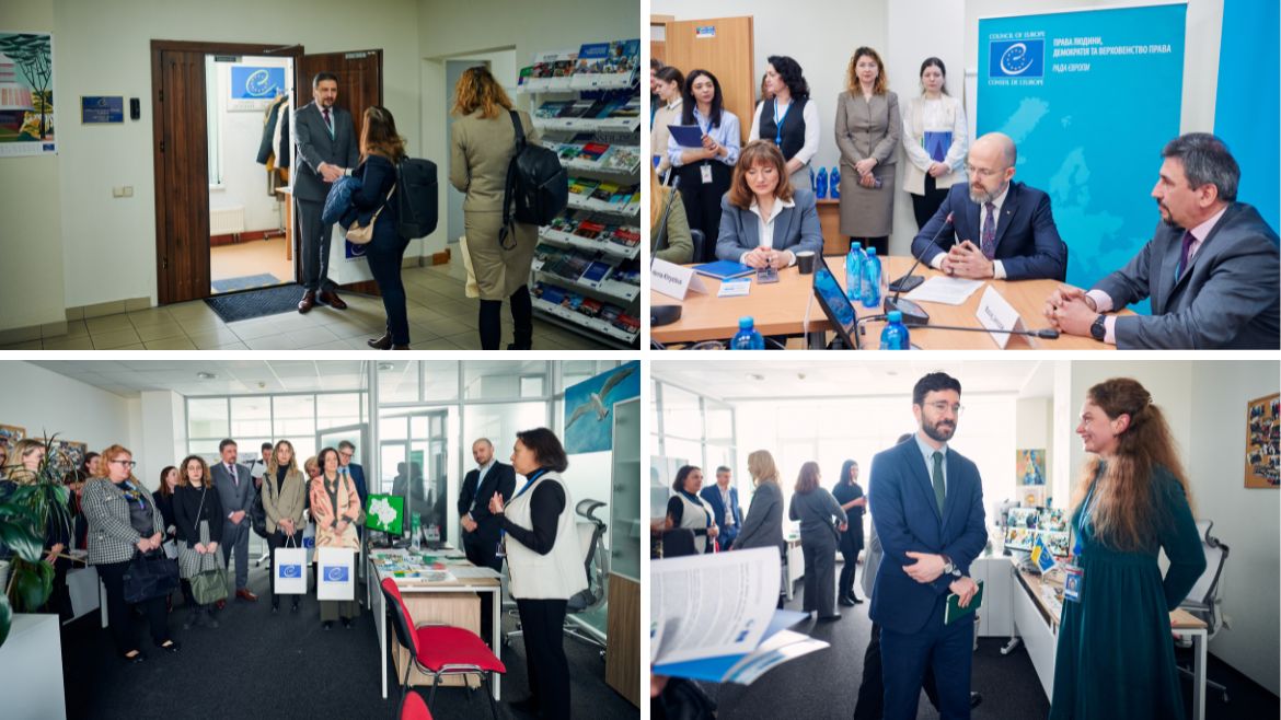 Open Day at the Council of Europe Office in Ukraine: sharing values and achievements