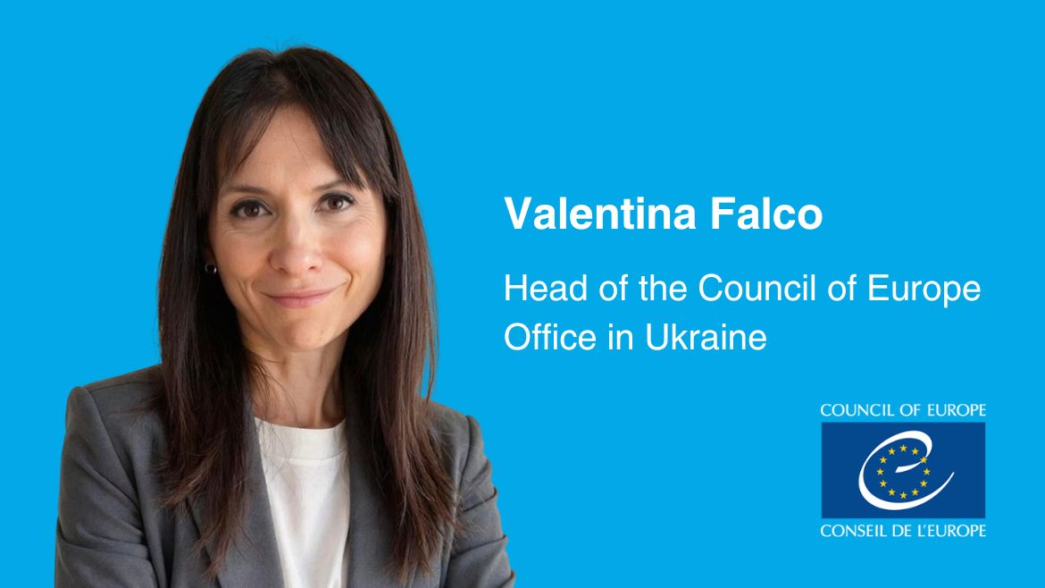 Valentina Falco appointed new Head of the Council of Europe Office in Ukraine