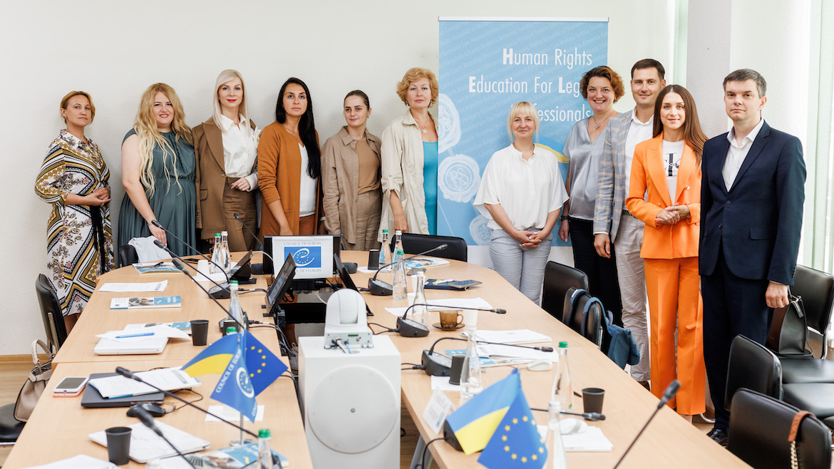 Проєкт Ради Європи «HELP (Освіта в галузі прав людини для юристів) для України, в тому числі під час війни» провів тренінг для тренерів викладачам юридичних дисциплін українських вишів