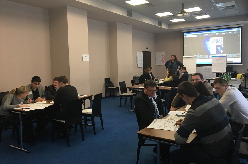 Training on strategic planning for representatives of the Human Rights Directorate of the National police of Ukraine