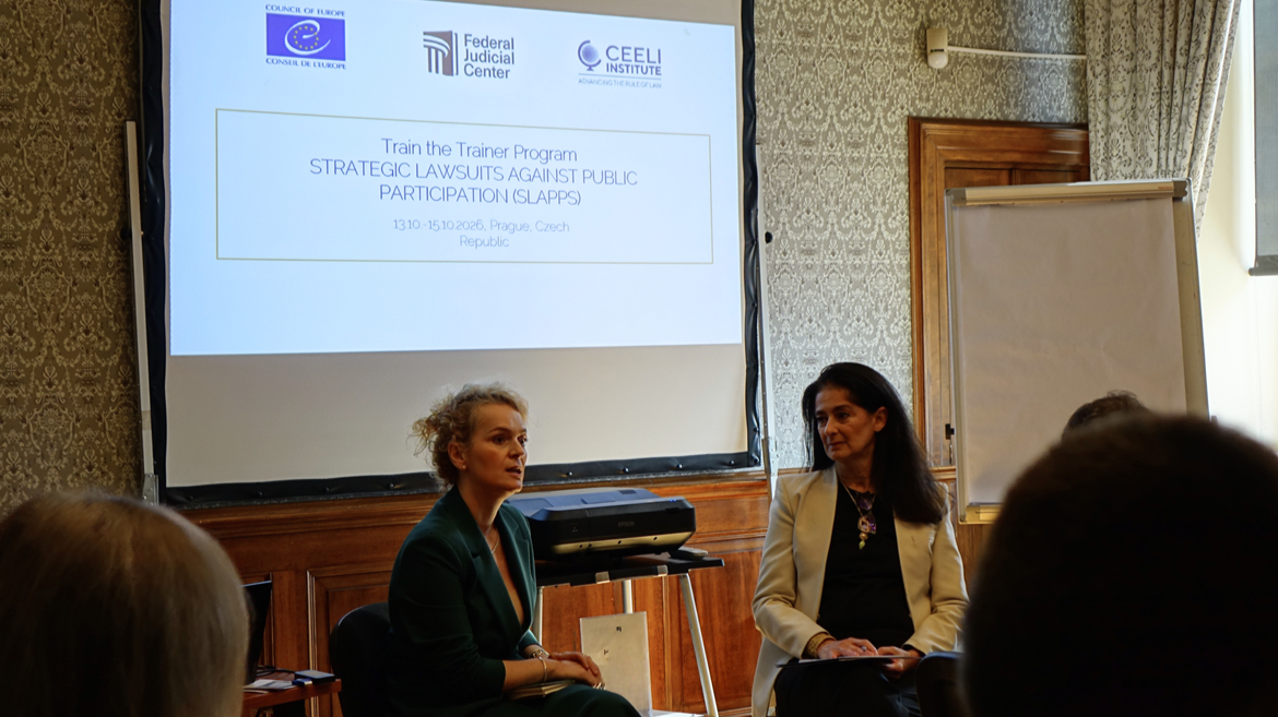 Ukrainian experts prepare to deliver anti-SLAPP training in Ukraine
