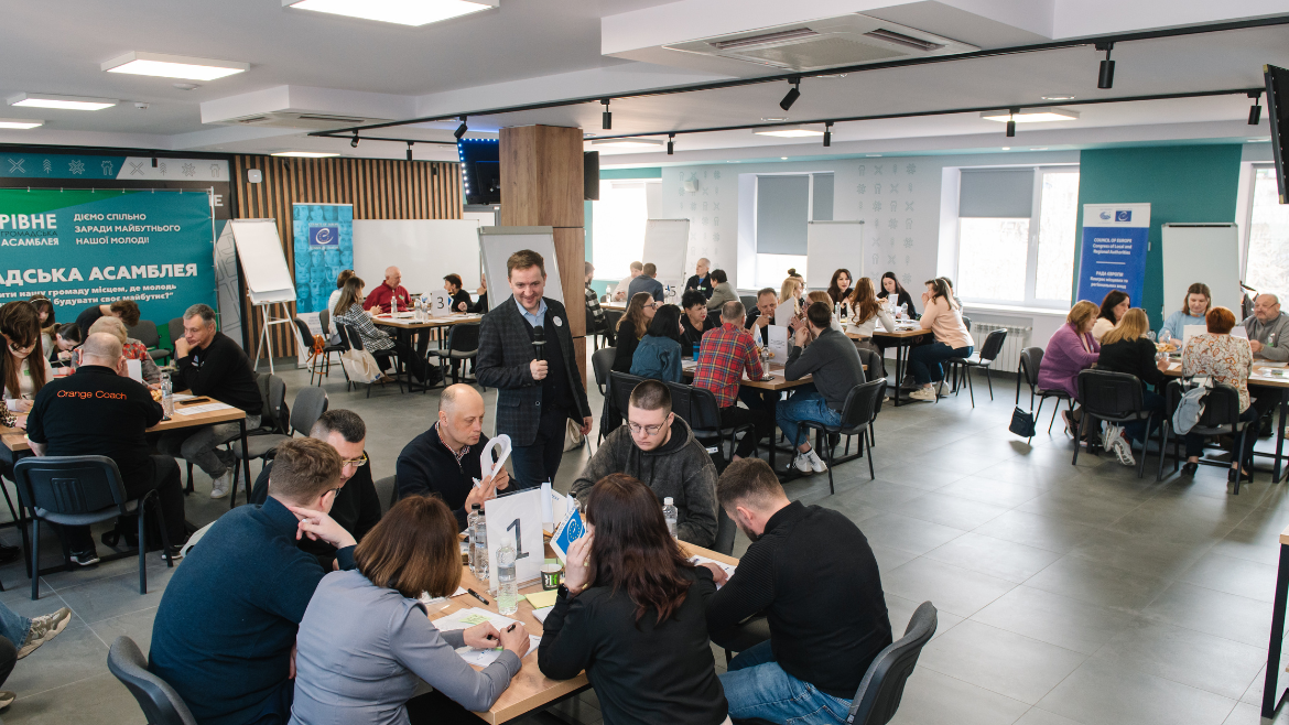 Rivne citizens’ assembly reaches its halfway point: participants shape first ideas for solutions