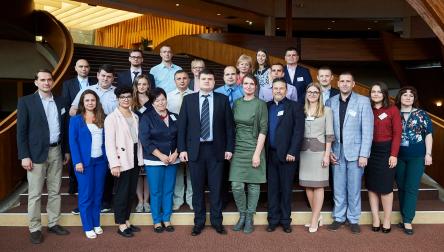 Ukrainian delegation visited Strasbourg to study the Council of Europe standards on internal displacement