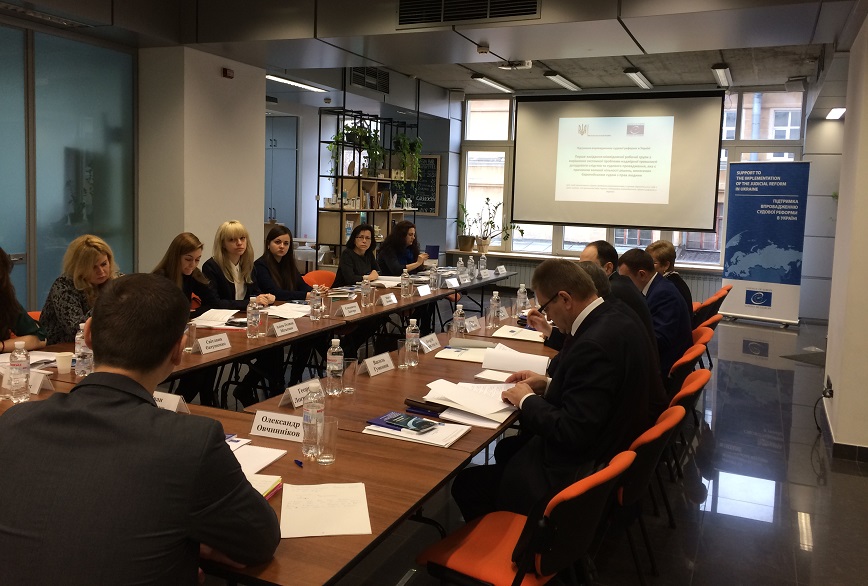 On 23 March 2017, the Council of Europe supported the first meeting of the inter-agency working group for developing solutions to the systemic problem of excessive length of pre-trial and judiciary proceedings in Ukraine