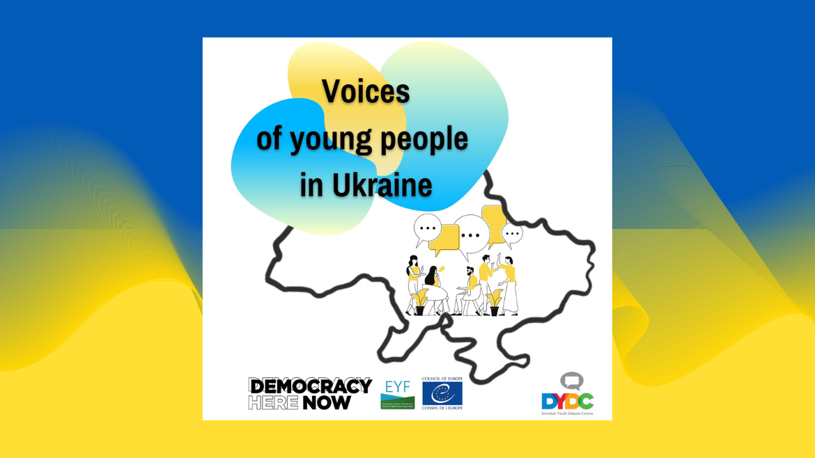 Voices of young people in Ukraine: The project has been launched with the support of the EYF of the Council of Europe