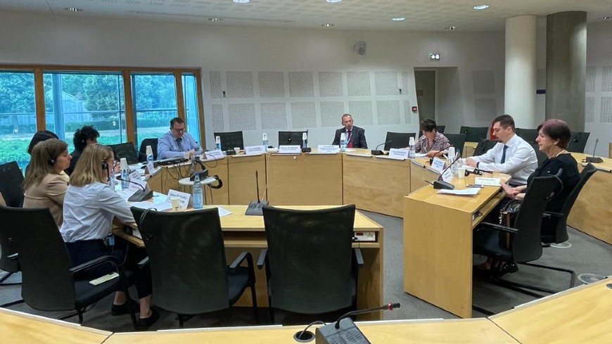 Visit of the President of the Supreme Court to Strasbourg
