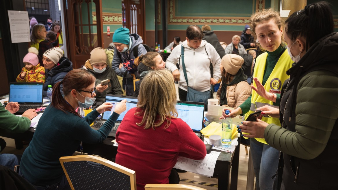 Ukrainian civil society organisations provide vital support to women during war