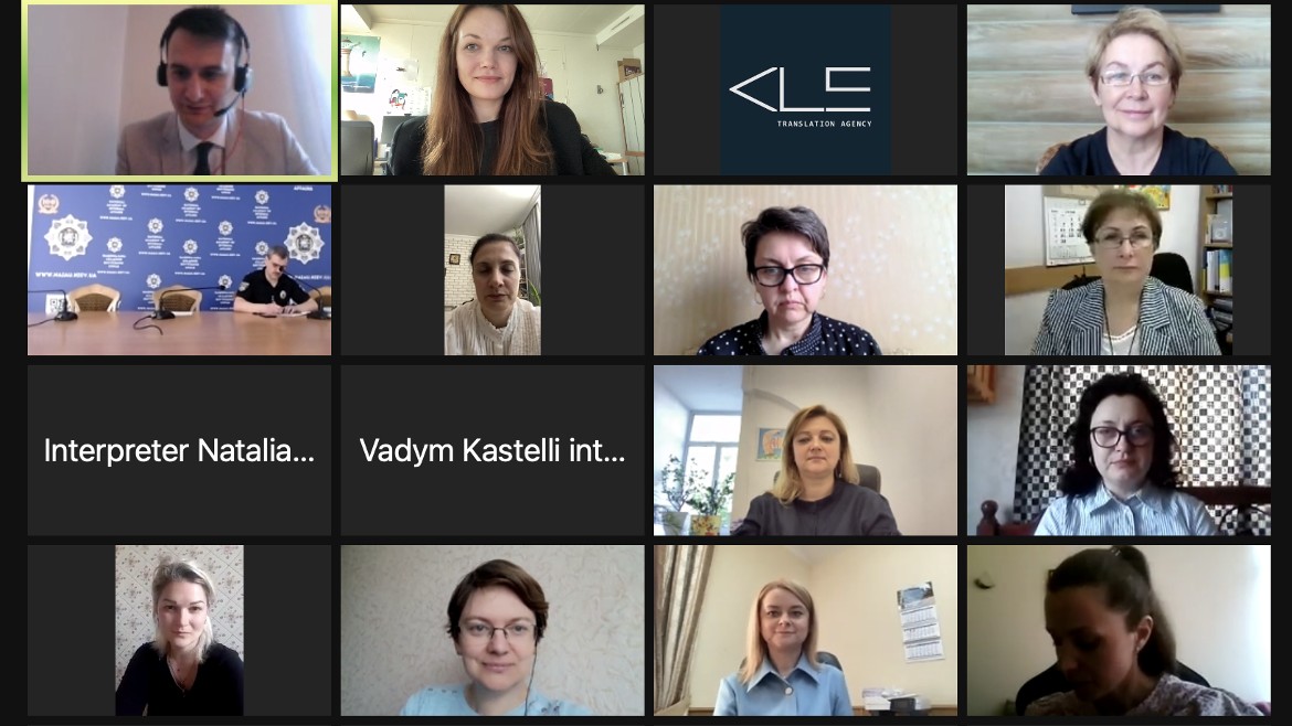 Consultative meeting to present priorities and assess needs for the project "Combating violence against children in Ukraine, Phase III"
