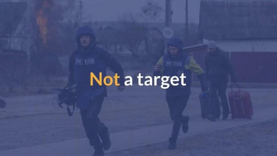 Not a target – the need to reinforce the safety of journalists covering conflicts