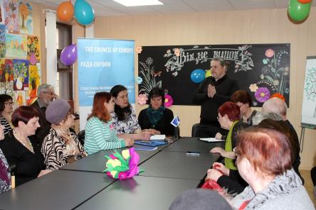 Integration activity “Age is not a sentence” was successfully organised for elderly internally displaced persons in Kramatorsk, Donetsk region