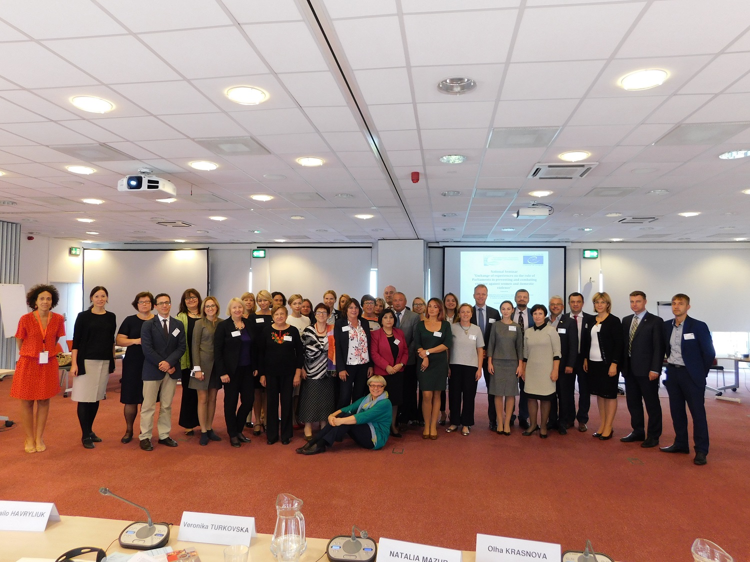 Exchange of experiences on the role of Parliaments in preventing and combating violence against women and domestic violence