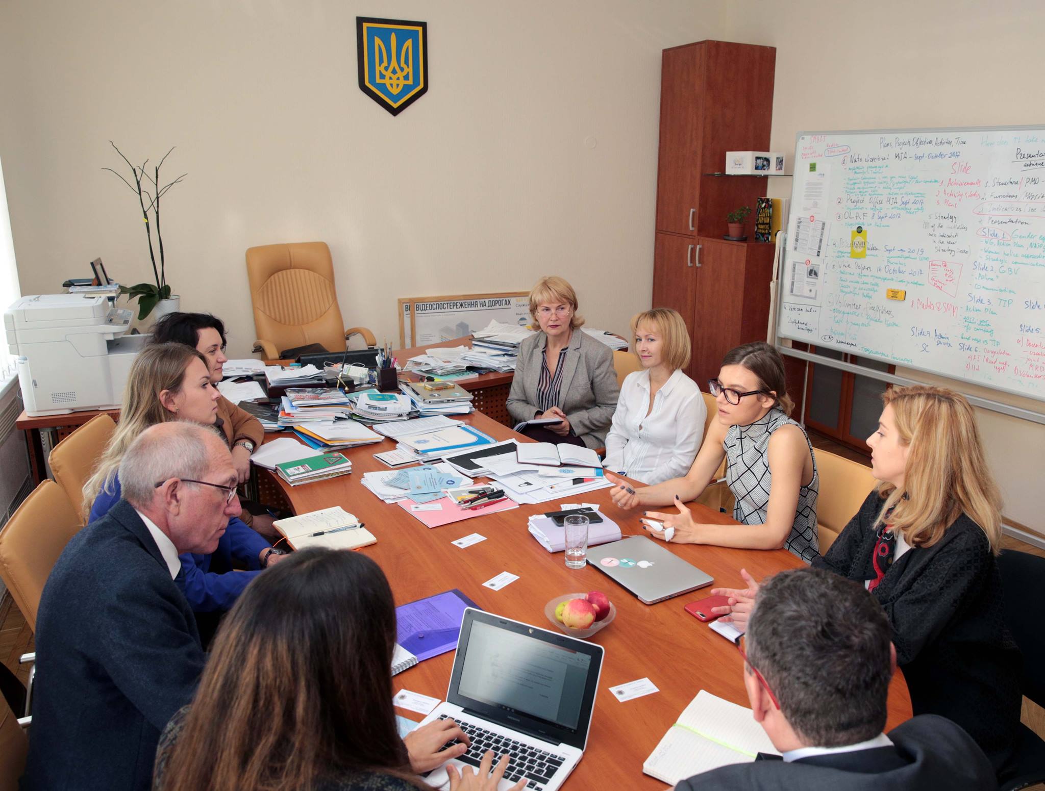 Fact finding mission to Kyiv of international experts on police and shelters for victims of violence against women and domestic violence