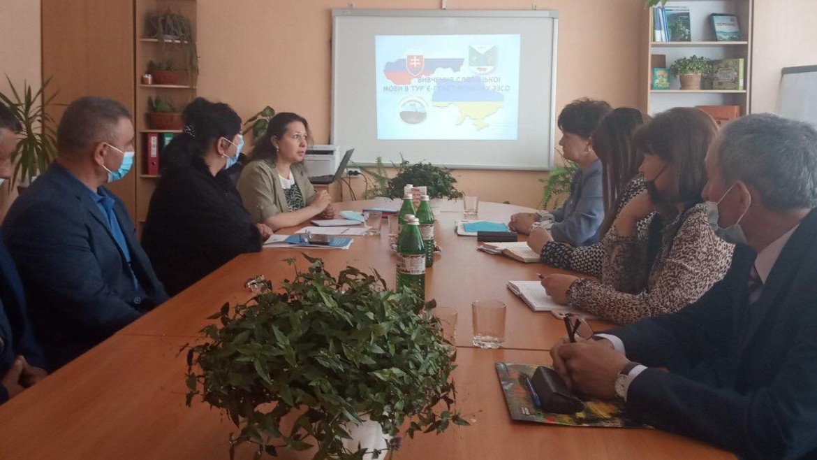 Meeting of the Turie  Remetivka Village Council, Council of Europe project 