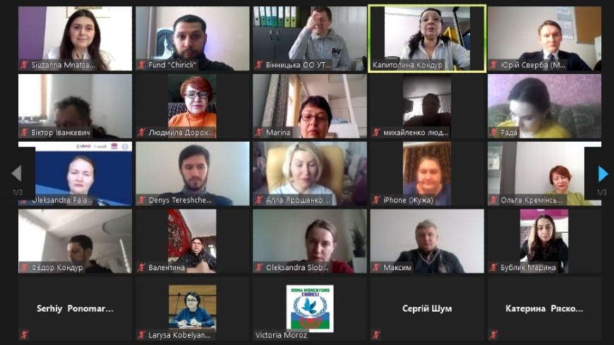 Participation and assistance of the Council of Europe projects in the presentation of the report