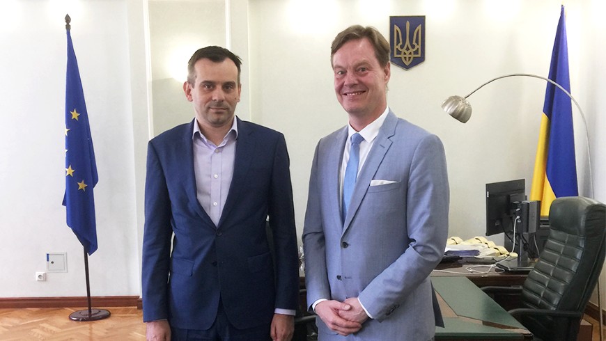 Meeting of the Head of the Council of Europe Office in Ukraine and the ...