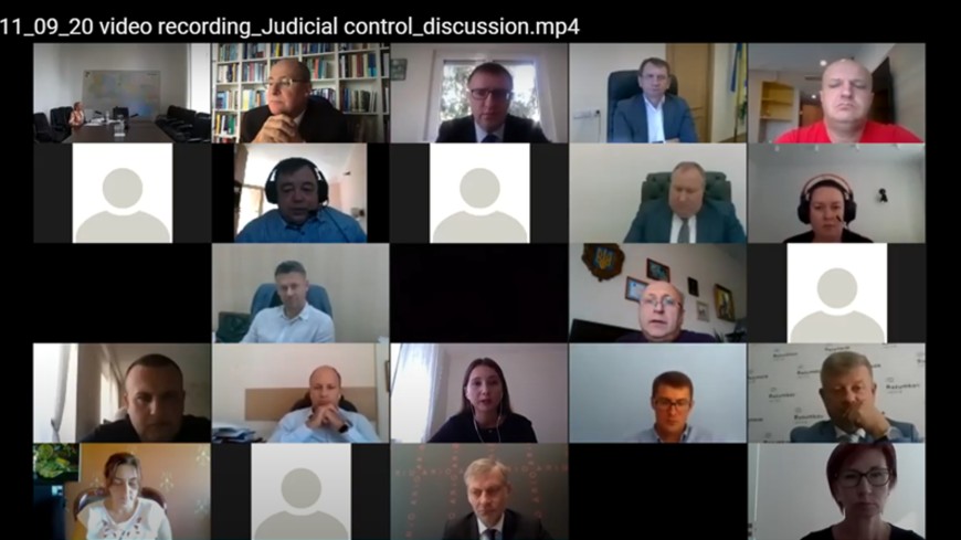 Expert discussion On the implementation of effective judicial control over the execution of national judgments (in the context of the execution of the European Court of Human Rights judgements in the cases “Yuriy Nikolayevich Ivanov v. Ukraine” and “Burmych and others v. Ukraine”)
