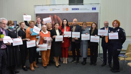 Briefing on the Annual All-Ukrainian Campaign “16-days of Activism against violence”, by the Head of Council of Europe Office in Ukraine