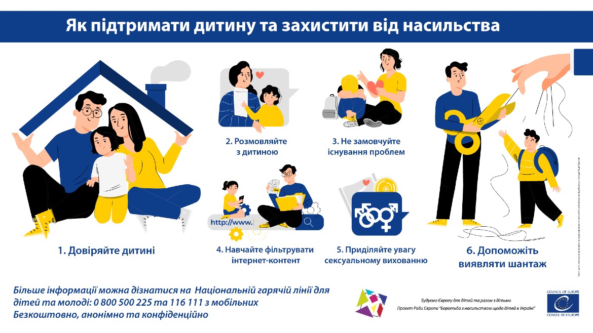 Як підтримати дитину та захистити від насильства